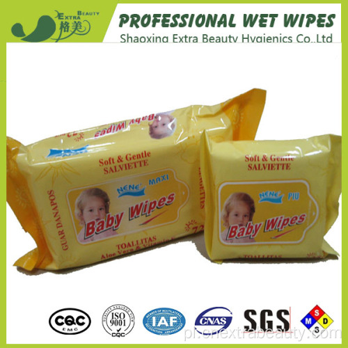 Linia produkcyjna dla niemowląt Push Clean Wet Wipes